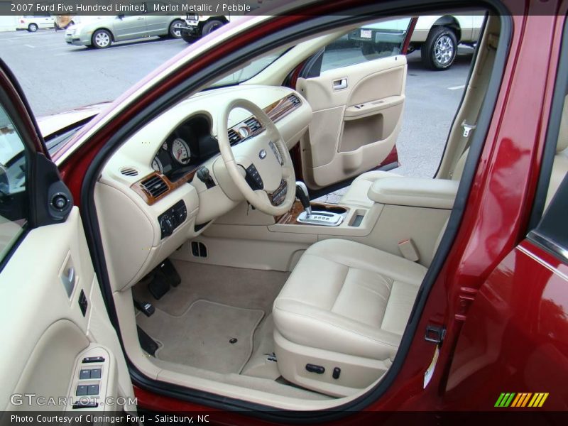 Merlot Metallic / Pebble 2007 Ford Five Hundred Limited