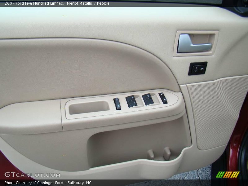 Merlot Metallic / Pebble 2007 Ford Five Hundred Limited