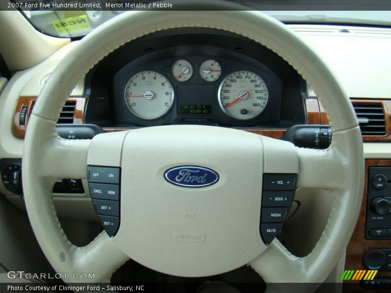 Merlot Metallic / Pebble 2007 Ford Five Hundred Limited