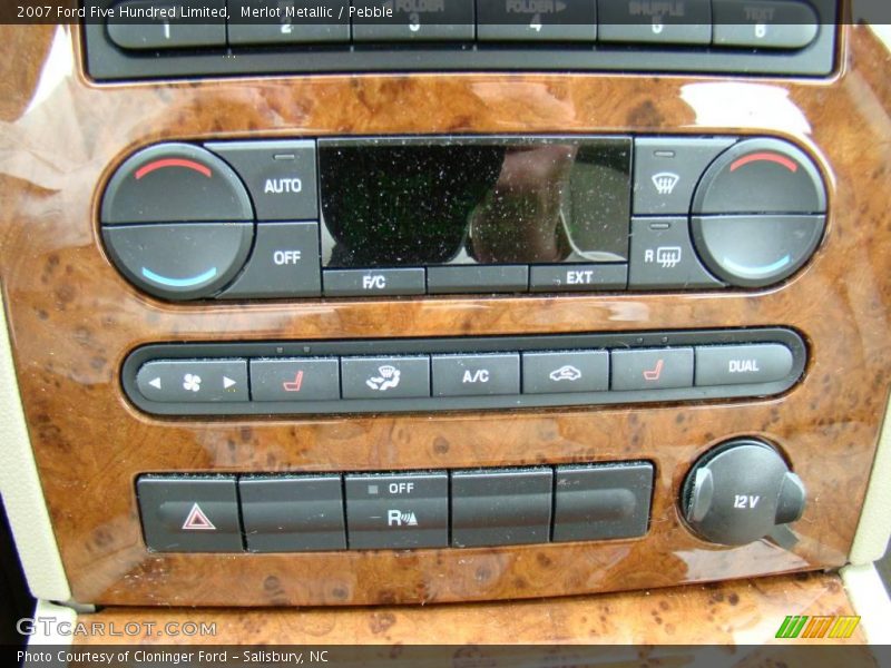 Merlot Metallic / Pebble 2007 Ford Five Hundred Limited