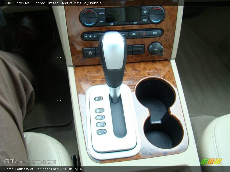 Merlot Metallic / Pebble 2007 Ford Five Hundred Limited