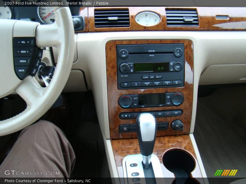 Merlot Metallic / Pebble 2007 Ford Five Hundred Limited