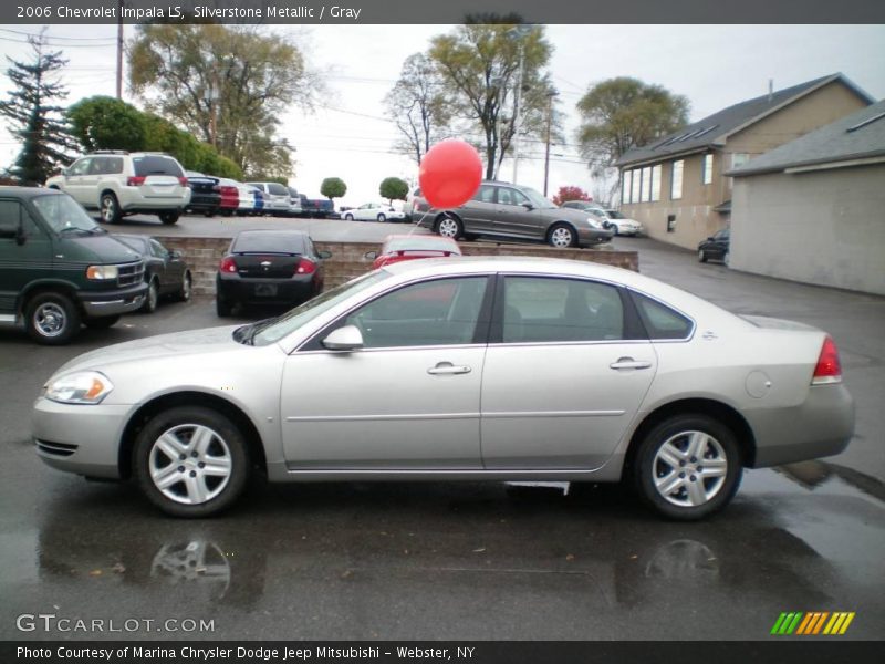 Silverstone Metallic / Gray 2006 Chevrolet Impala LS