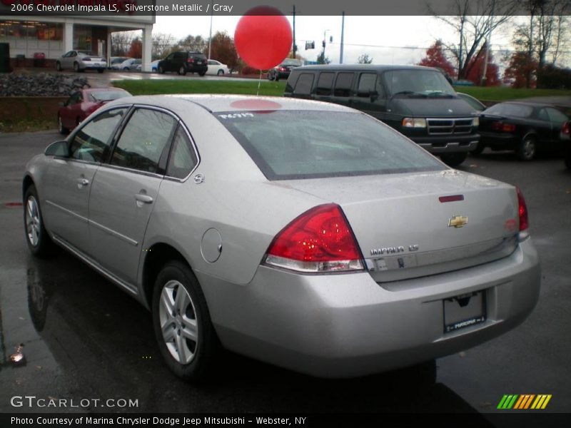 Silverstone Metallic / Gray 2006 Chevrolet Impala LS