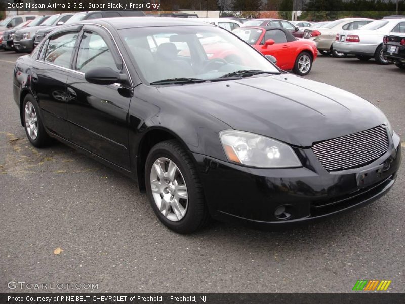 Super Black / Frost Gray 2005 Nissan Altima 2.5 S