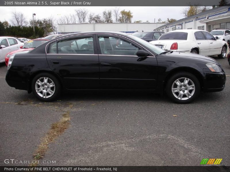 Super Black / Frost Gray 2005 Nissan Altima 2.5 S