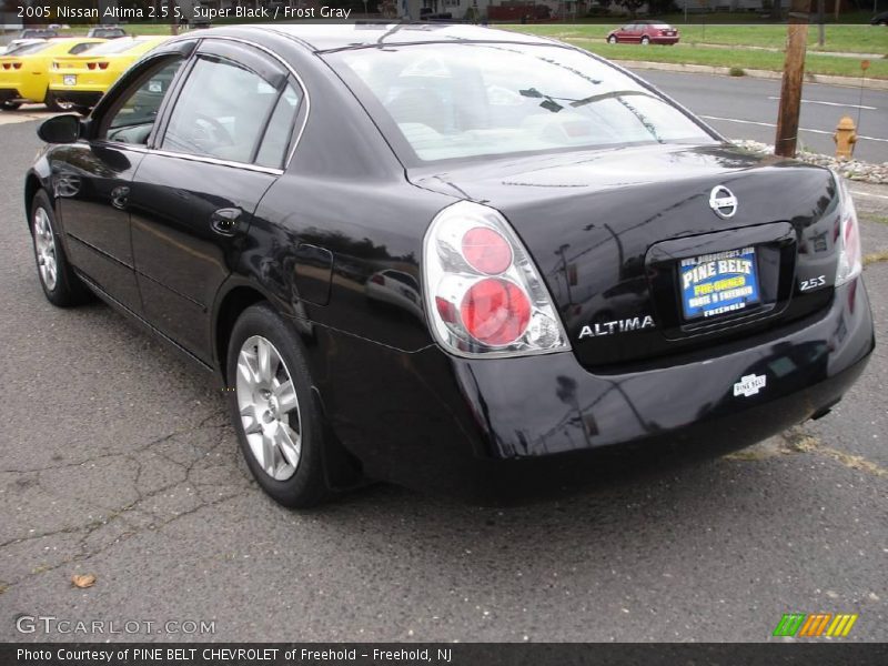 Super Black / Frost Gray 2005 Nissan Altima 2.5 S