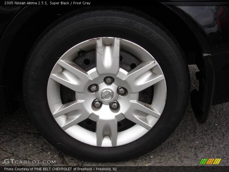 Super Black / Frost Gray 2005 Nissan Altima 2.5 S
