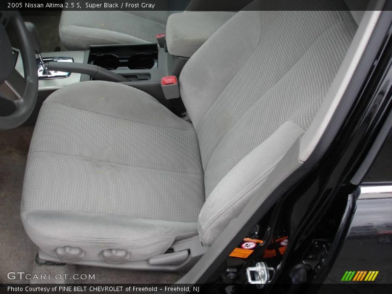Super Black / Frost Gray 2005 Nissan Altima 2.5 S
