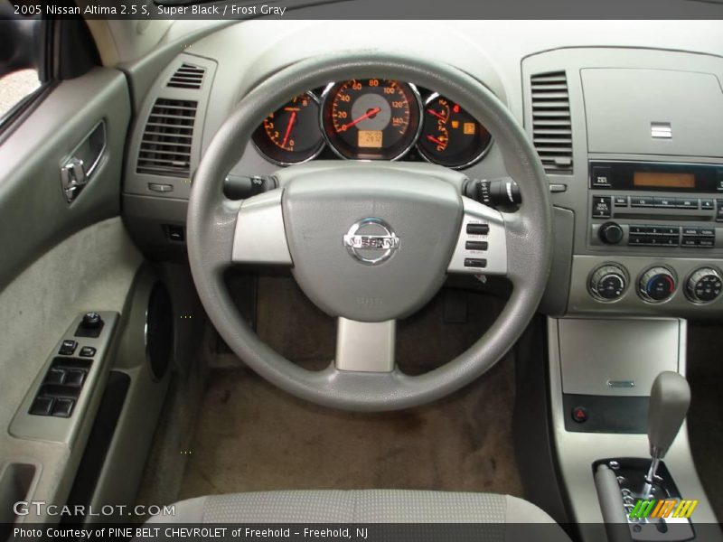 Super Black / Frost Gray 2005 Nissan Altima 2.5 S