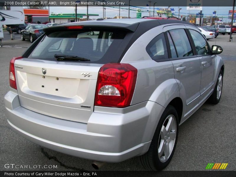 Bright Silver Metallic / Dark Slate Gray 2008 Dodge Caliber R/T AWD
