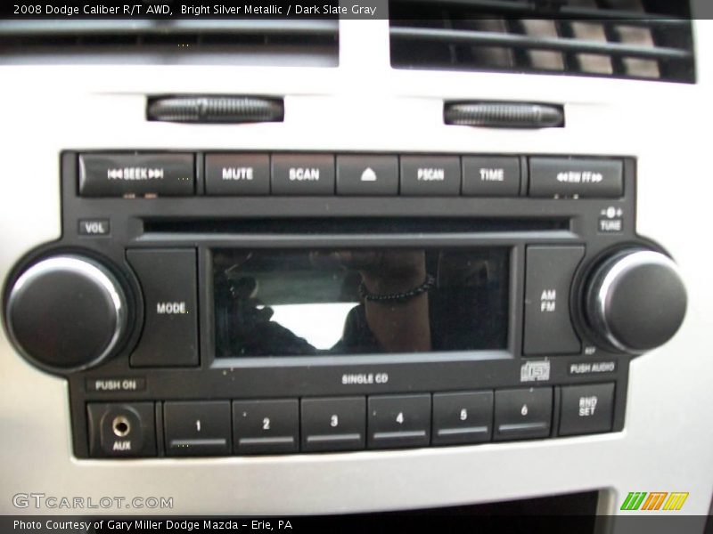Bright Silver Metallic / Dark Slate Gray 2008 Dodge Caliber R/T AWD