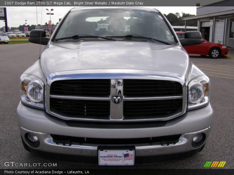 Bright Silver Metallic / Medium Slate Gray 2007 Dodge Ram 2500 SLT Mega Cab