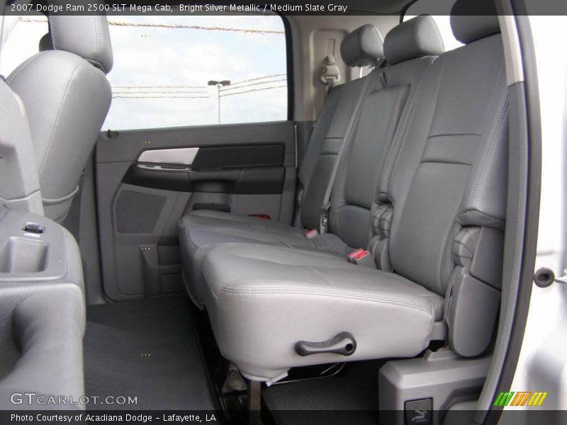 Bright Silver Metallic / Medium Slate Gray 2007 Dodge Ram 2500 SLT Mega Cab