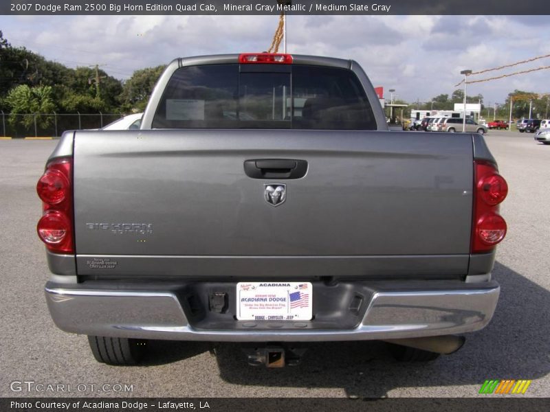 Mineral Gray Metallic / Medium Slate Gray 2007 Dodge Ram 2500 Big Horn Edition Quad Cab