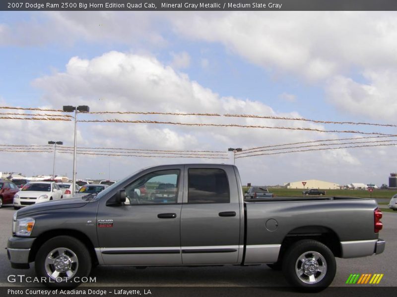 Mineral Gray Metallic / Medium Slate Gray 2007 Dodge Ram 2500 Big Horn Edition Quad Cab