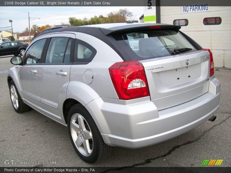 Bright Silver Metallic / Dark Slate Gray 2008 Dodge Caliber SE