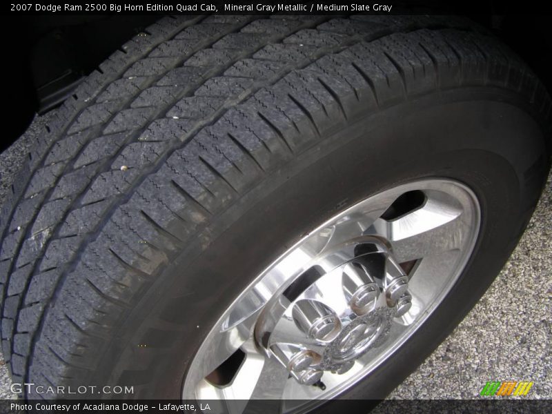 Mineral Gray Metallic / Medium Slate Gray 2007 Dodge Ram 2500 Big Horn Edition Quad Cab
