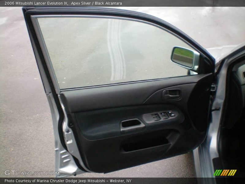 Apex Silver / Black Alcantara 2006 Mitsubishi Lancer Evolution IX