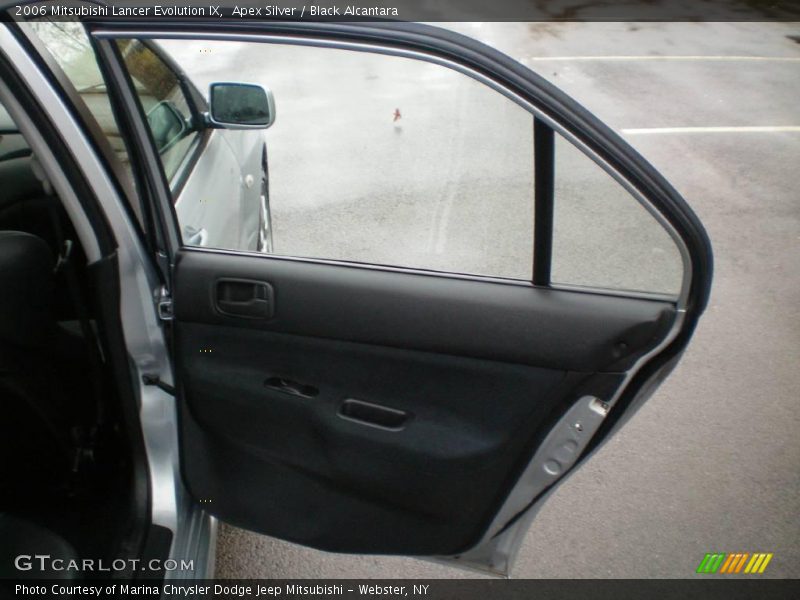 Apex Silver / Black Alcantara 2006 Mitsubishi Lancer Evolution IX