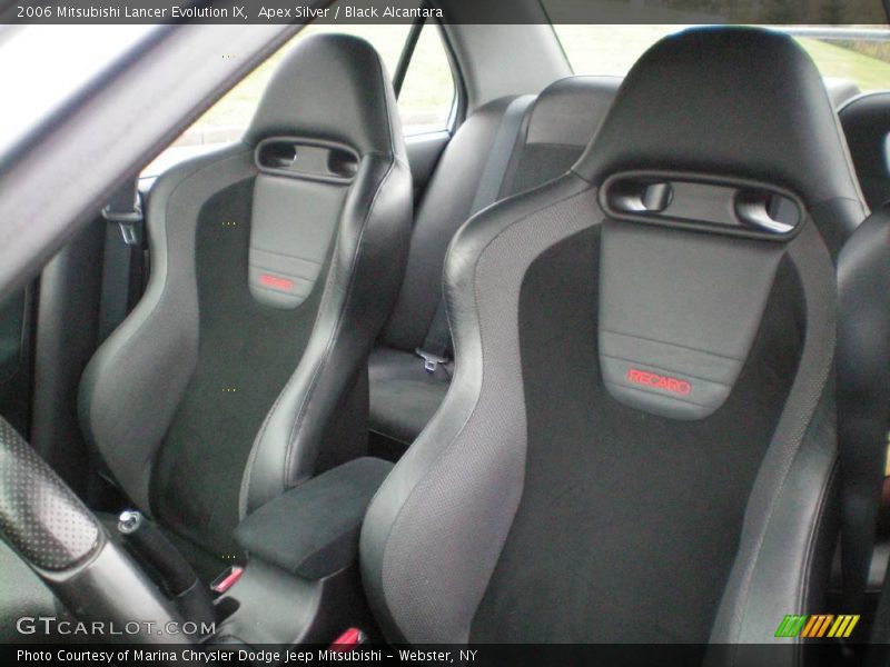 Apex Silver / Black Alcantara 2006 Mitsubishi Lancer Evolution IX