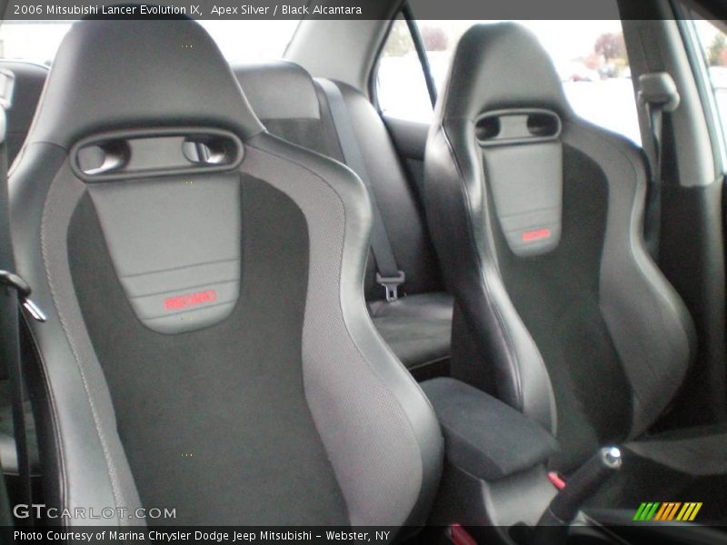 Apex Silver / Black Alcantara 2006 Mitsubishi Lancer Evolution IX
