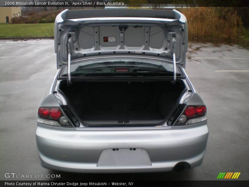 Apex Silver / Black Alcantara 2006 Mitsubishi Lancer Evolution IX
