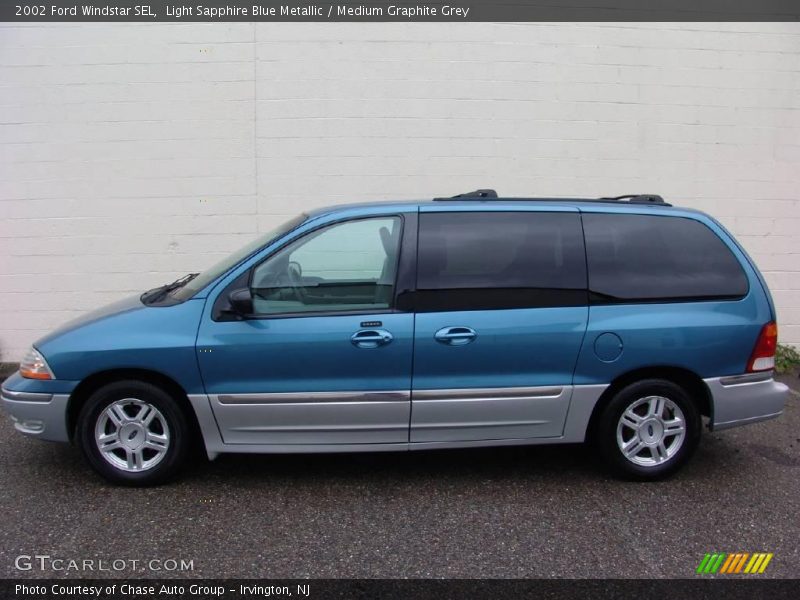 Light Sapphire Blue Metallic / Medium Graphite Grey 2002 Ford Windstar SEL