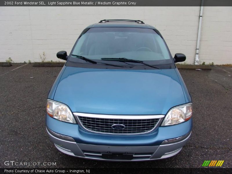 Light Sapphire Blue Metallic / Medium Graphite Grey 2002 Ford Windstar SEL
