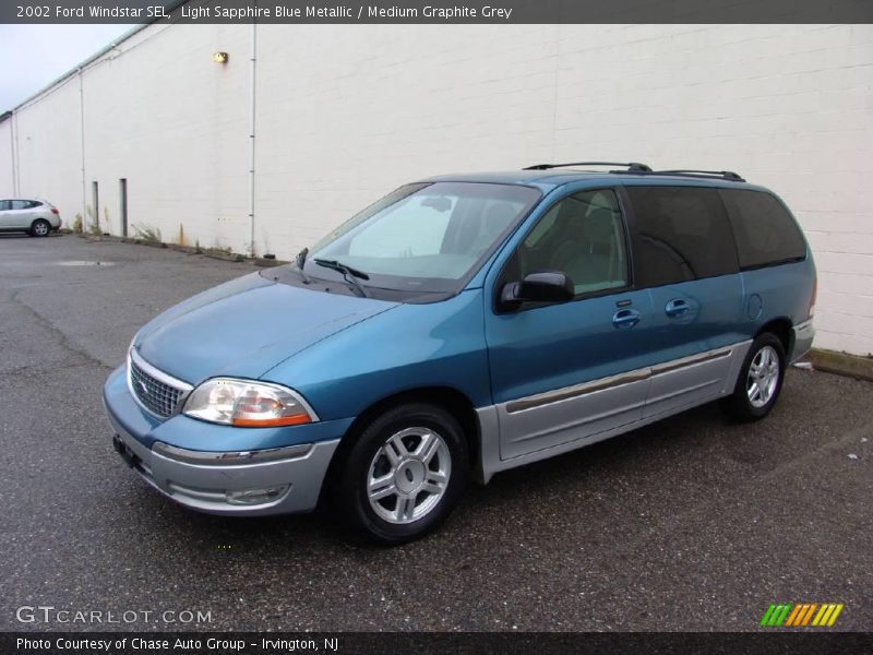 Light Sapphire Blue Metallic / Medium Graphite Grey 2002 Ford Windstar SEL