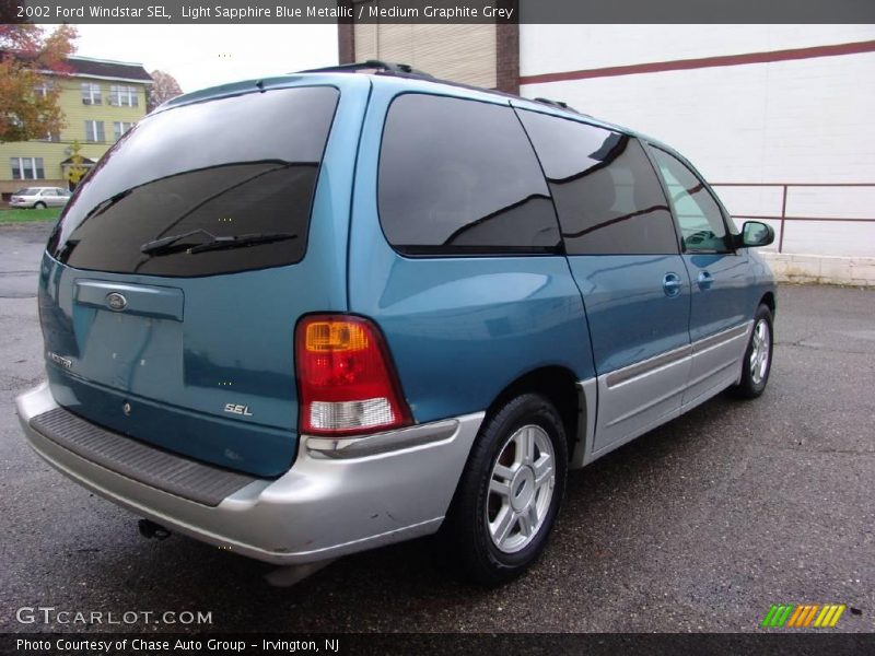 Light Sapphire Blue Metallic / Medium Graphite Grey 2002 Ford Windstar SEL