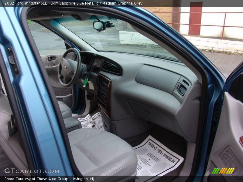 Light Sapphire Blue Metallic / Medium Graphite Grey 2002 Ford Windstar SEL