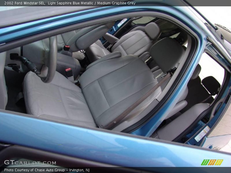 Light Sapphire Blue Metallic / Medium Graphite Grey 2002 Ford Windstar SEL
