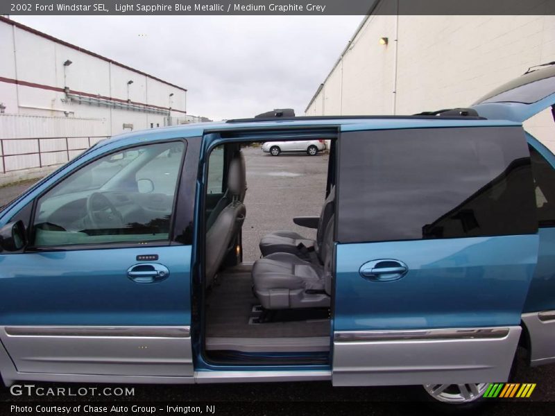 Light Sapphire Blue Metallic / Medium Graphite Grey 2002 Ford Windstar SEL