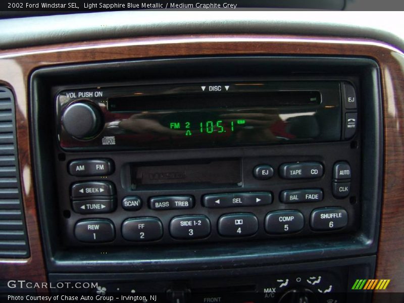Light Sapphire Blue Metallic / Medium Graphite Grey 2002 Ford Windstar SEL