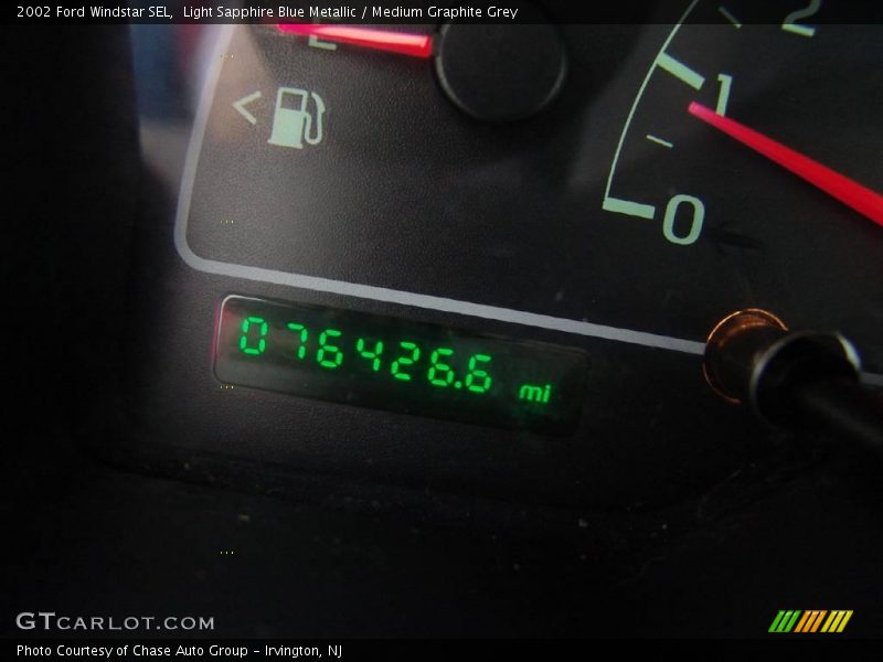 Light Sapphire Blue Metallic / Medium Graphite Grey 2002 Ford Windstar SEL
