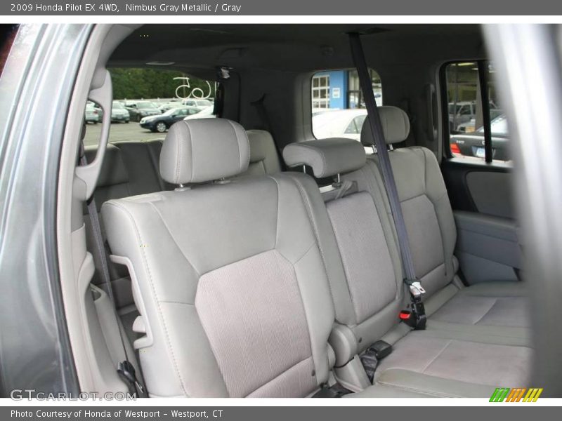 Nimbus Gray Metallic / Gray 2009 Honda Pilot EX 4WD