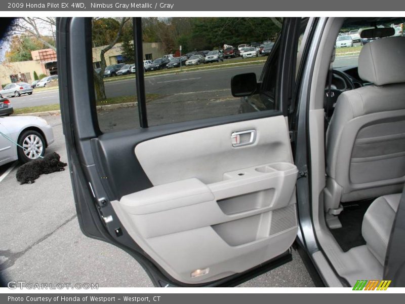 Nimbus Gray Metallic / Gray 2009 Honda Pilot EX 4WD