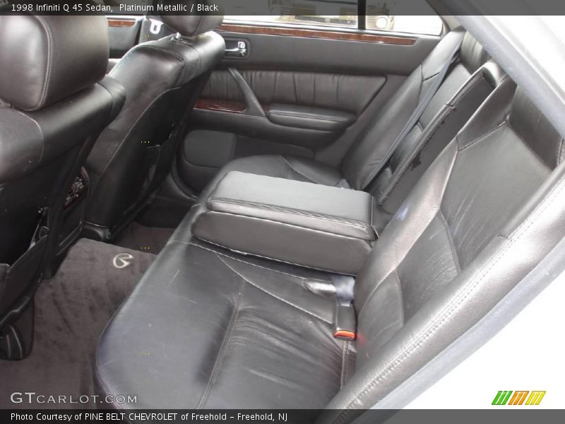 Platinum Metallic / Black 1998 Infiniti Q 45 Sedan