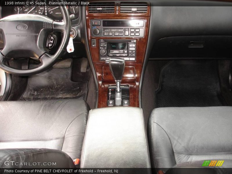 Platinum Metallic / Black 1998 Infiniti Q 45 Sedan