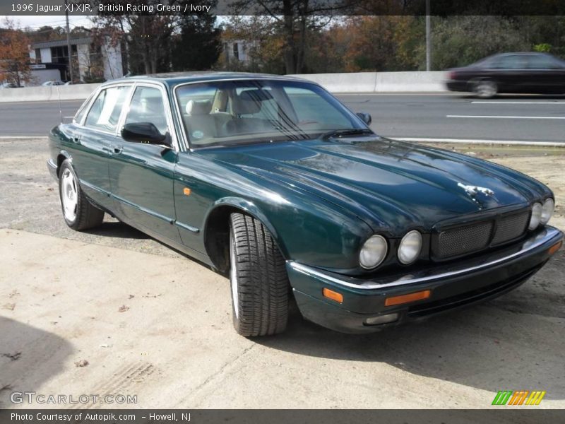 British Racing Green / Ivory 1996 Jaguar XJ XJR