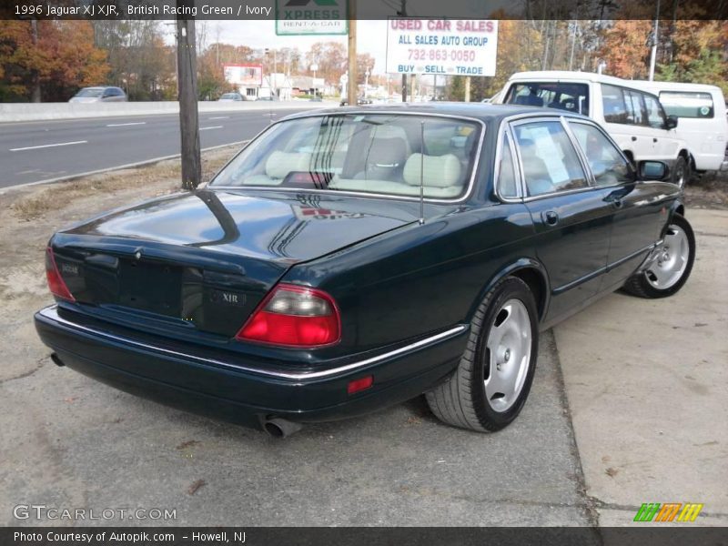 British Racing Green / Ivory 1996 Jaguar XJ XJR