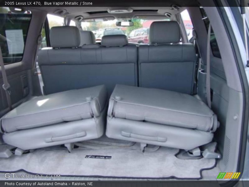 Blue Vapor Metallic / Stone 2005 Lexus LX 470