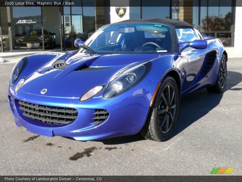 Magnetic Blue / Black 2005 Lotus Elise