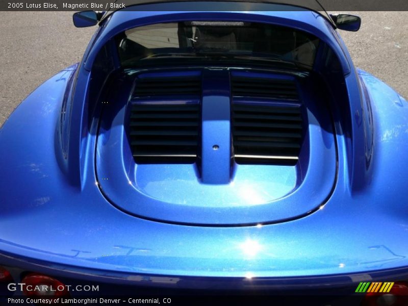 Magnetic Blue / Black 2005 Lotus Elise
