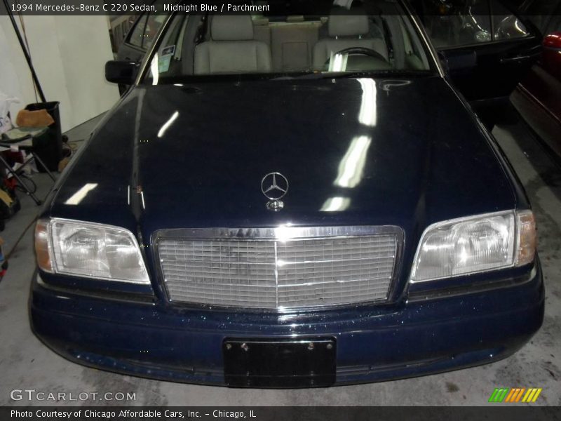 Midnight Blue / Parchment 1994 Mercedes-Benz C 220 Sedan