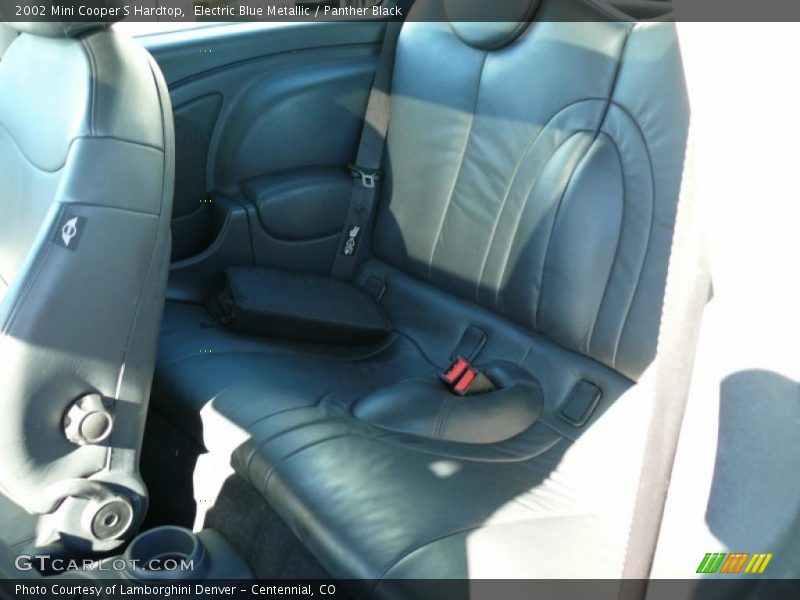 Electric Blue Metallic / Panther Black 2002 Mini Cooper S Hardtop