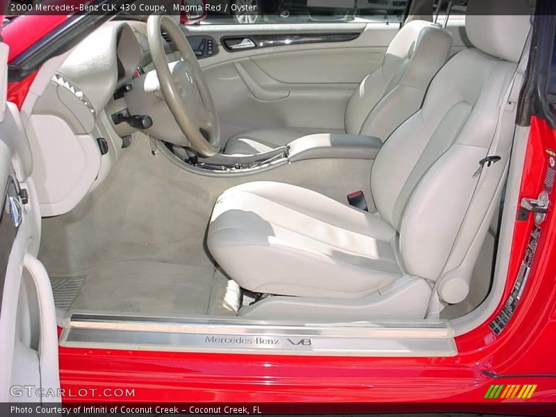Magma Red / Oyster 2000 Mercedes-Benz CLK 430 Coupe