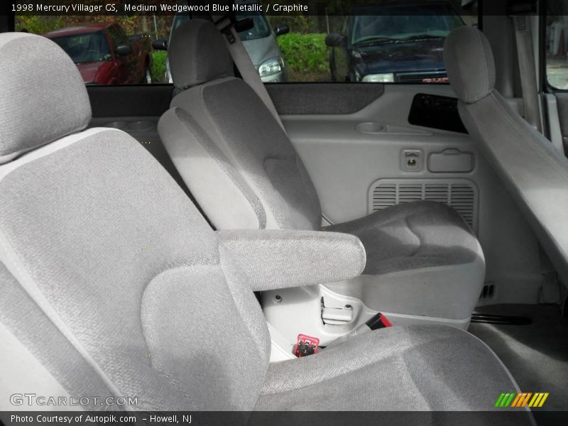 Medium Wedgewood Blue Metallic / Graphite 1998 Mercury Villager GS