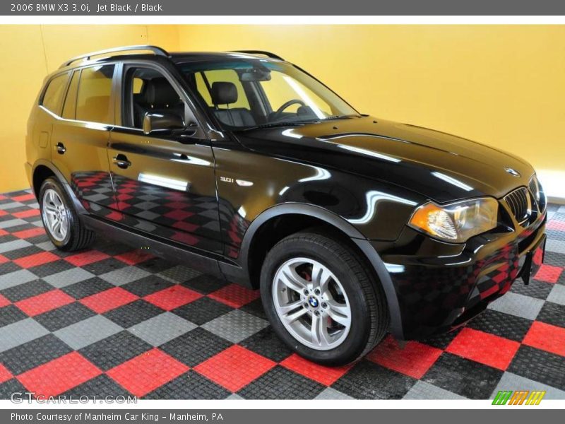 Jet Black / Black 2006 BMW X3 3.0i